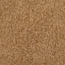 close up of brown textured fabric of Lambsy-Camel Pillow 24x24.