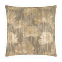 Decorative pillow with floral pattern on a white background