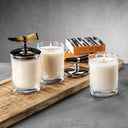 Côte d’Ivoire Mandarin Fig Candle with Horn Lid