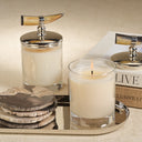 Côte d’Ivoire Mandarin Fig Candle with Horn Lid